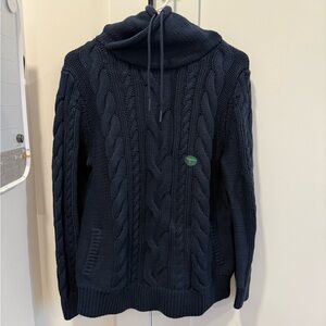 L.L. Bean Dark Blue Turtleneck Sweater